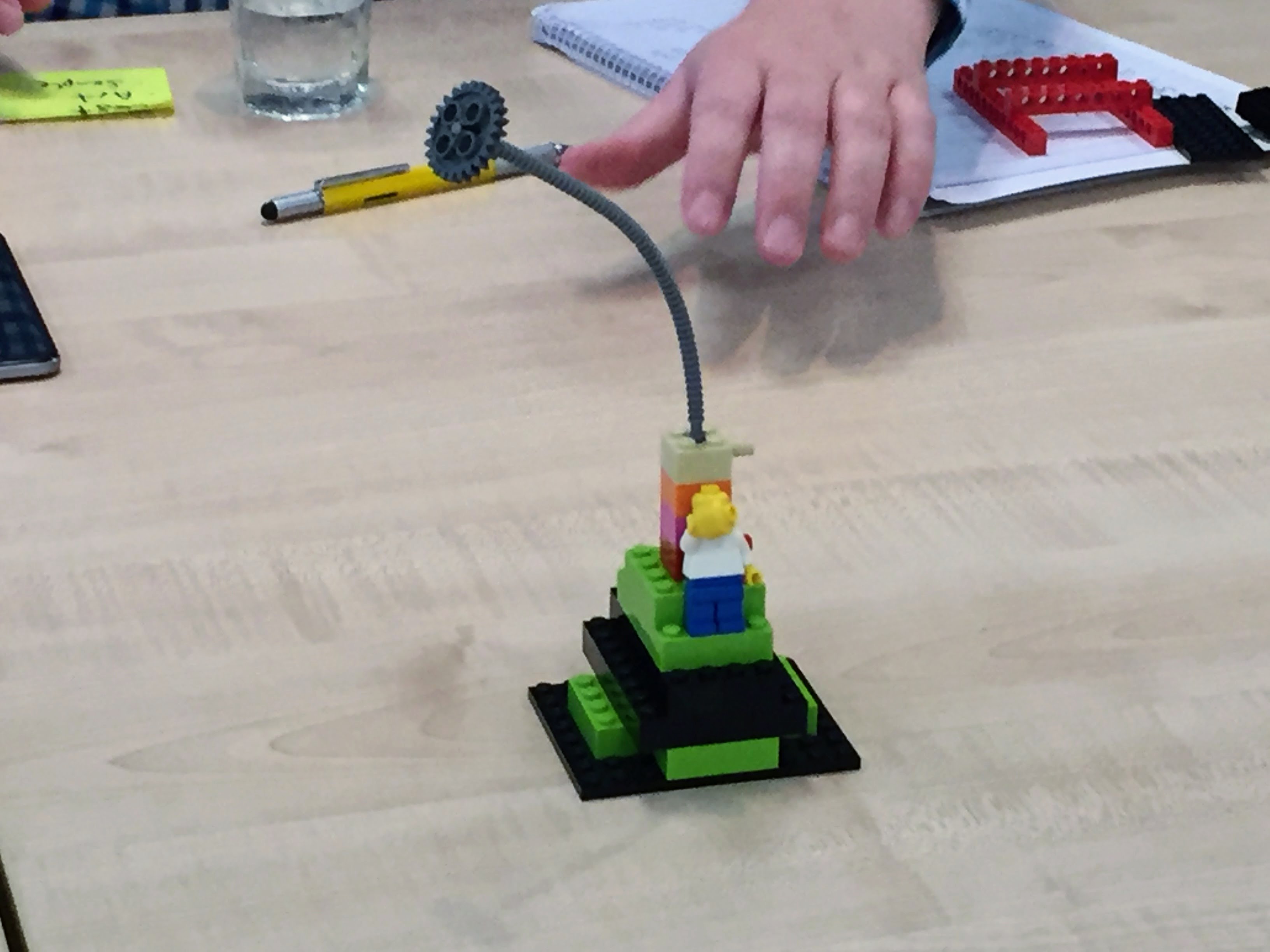 LEGO Serious Play Model – Making Art for our Customers