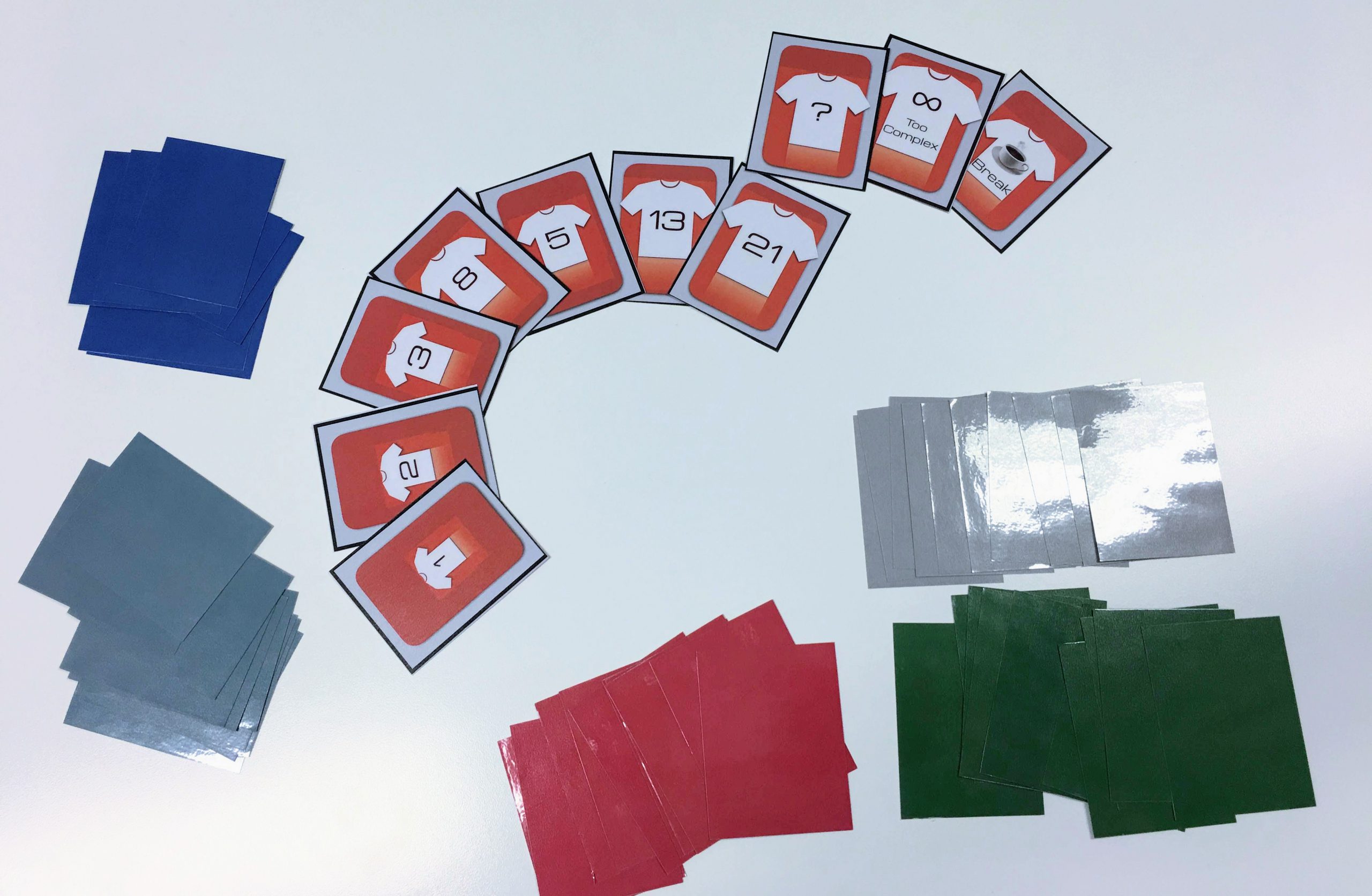Print Your Own Planning Poker Cards (Fibonacci & T-Shirt Sizes)
