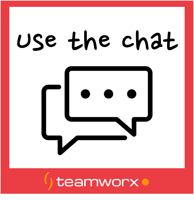 Use the chat