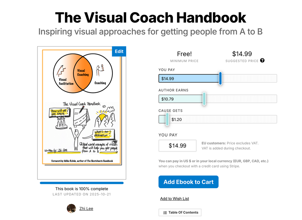 The Visual Coach Handbook by Zhi Lee